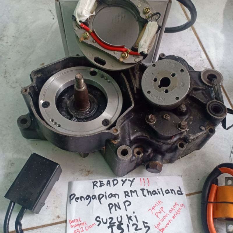 Pengapian Rm 85 Original Malaysia  Pnp Suzuki Ts 125