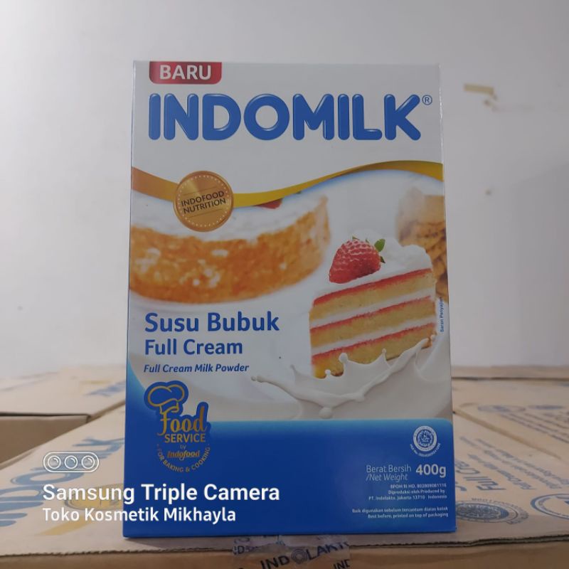 Indomilk Susu Bubuk Full Cream | Instant | Coklat 400gr