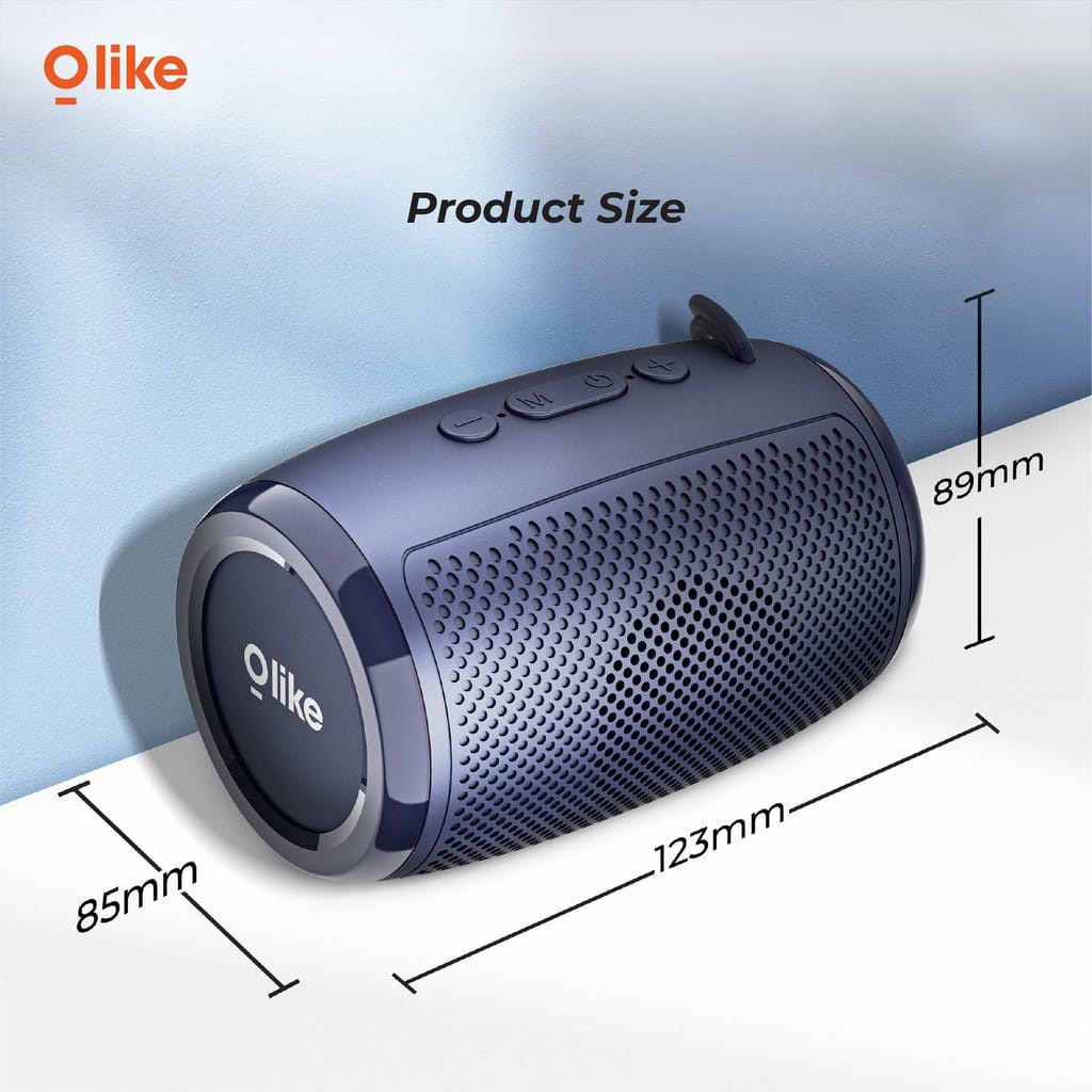 Olike Speaker SF3 TWS Mode Bluetooth 5.0 TF card&amp;USB Support Portable Speaker Ultra Bass - Garansi Resmi 1 Tahun