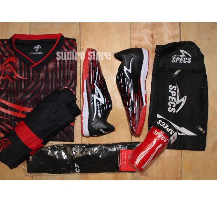 Obral Populer SEPATU FUTSAL SPECS ACCELERATOR LIGHTSPEED 3 IN TERBARU, Paket Komplit Sepatu Futsal S