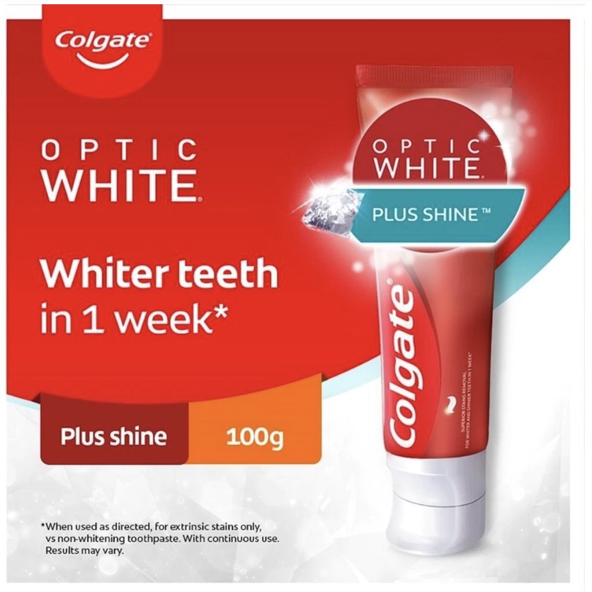 Pasta gigi Colgate Optic White 100 gram