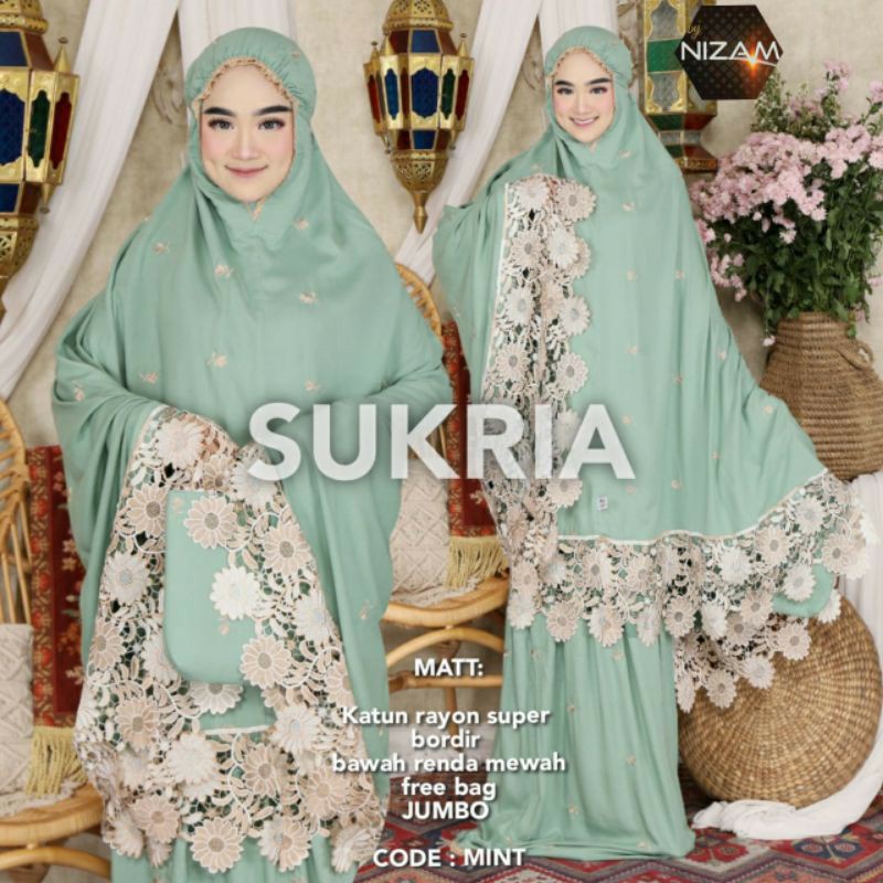 COD MUKENA DEWASA SUKRIA/SUKRIYA/AFIKA/MUKENA VEMA SUKRIYA KALUNG TERBARU