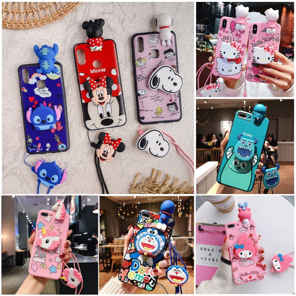 Peep & Cartoon Pop Case Infinix Hot 10 Hot 10S Hot 10 Play Hot 10 Pro