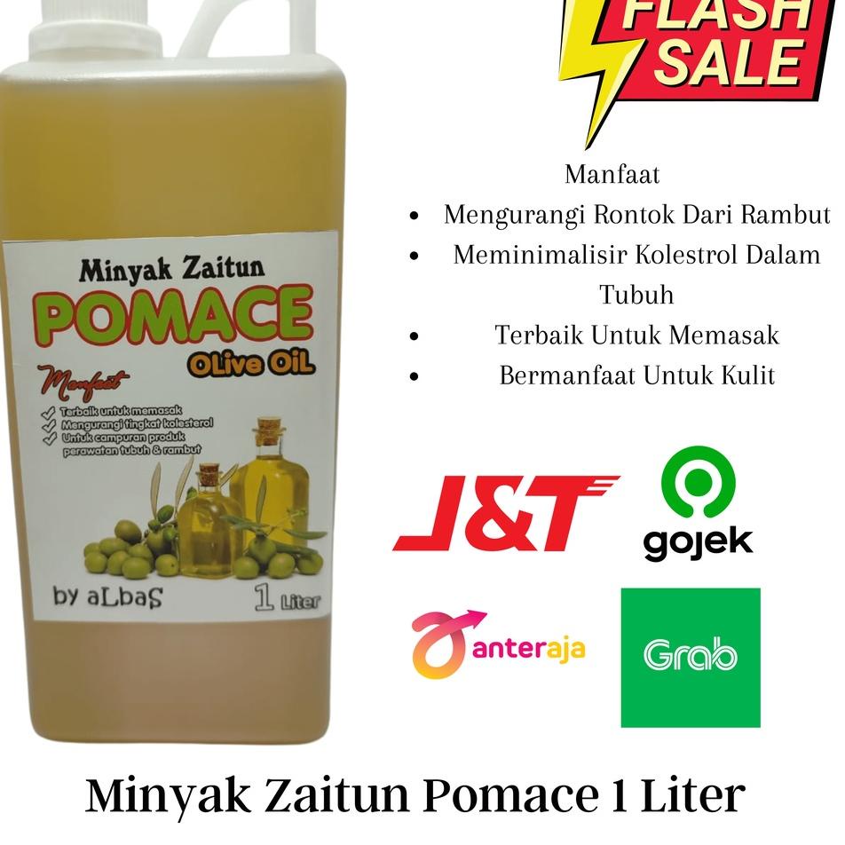 

֍ Pomace olive oil / minyak zaitun pomace 1 liter ➱