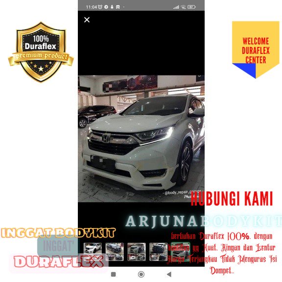 bodykit honda crv turbo bodykit crv turbo GRADE-A