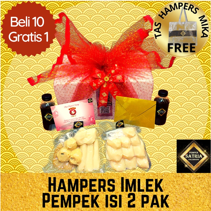 

(COD) Hampers hadiah gift kado styrofoam pempek mpek empek Satria beku