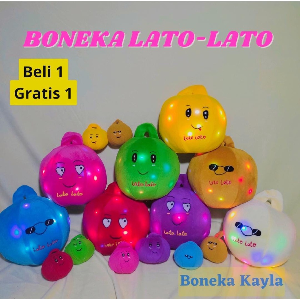 Boneka Lato-lato Beli 1 Gratis Lato Mini