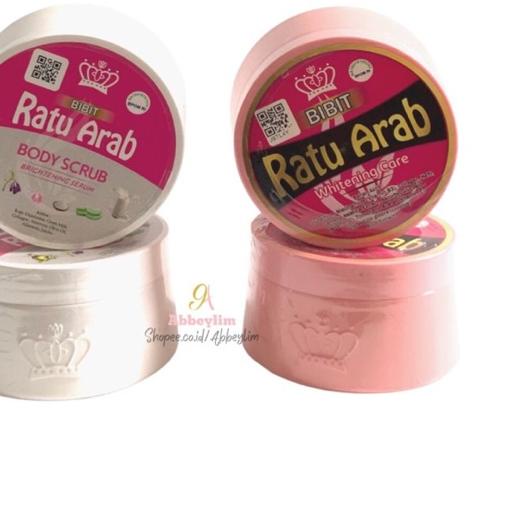 ➥ Bibit Ratu Arab Lotion kemasan baru | Lulur Body Scrub Ratu Arab Original  ➼