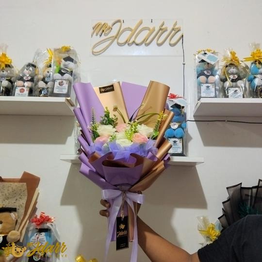 Buket Full Artificial Rose | Buket Artificial | Buket Bunga
