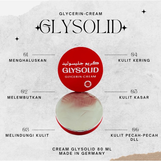 ➢ Glysolid Gliserin Cream ➢