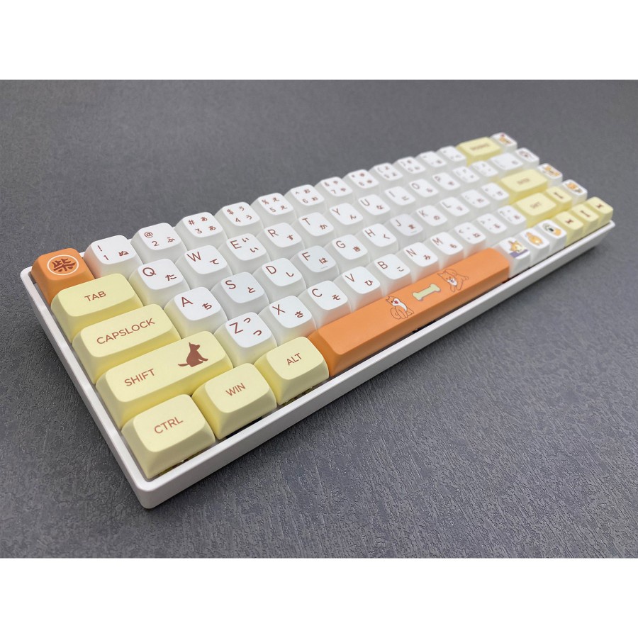 HACHIKO Keycap Set Mechanical Keyboard PBT Dye Sub