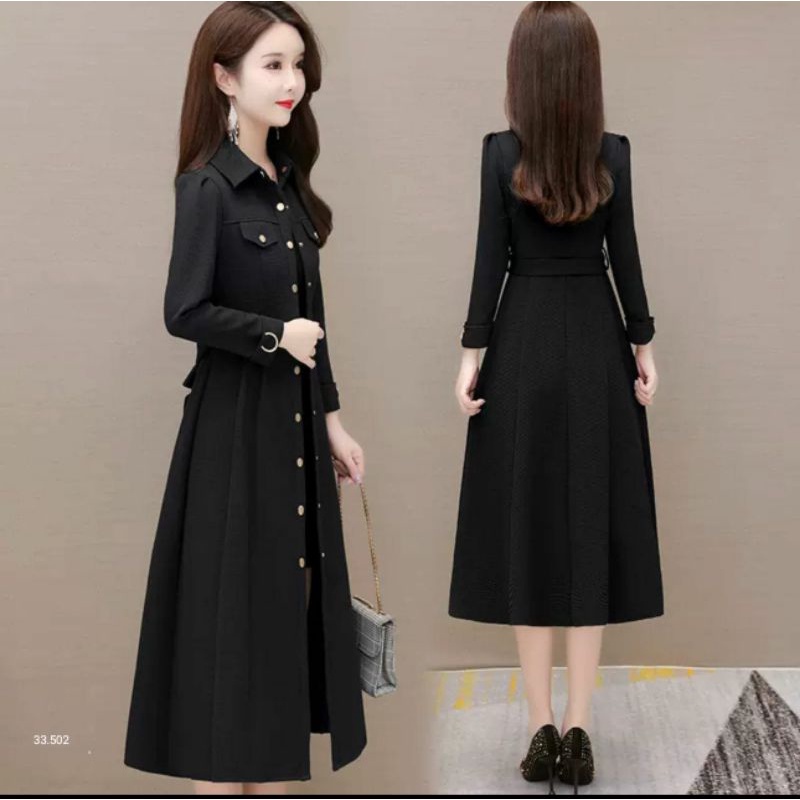 LONG BLAZER BELLA FASHION IMPORT TERBARU