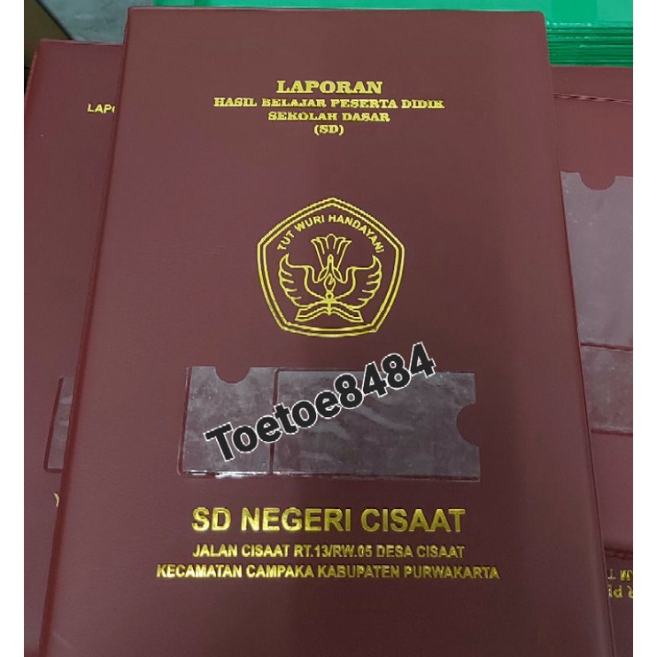 

Map Raport Kurtilas isi 16 lembar ( 8 pasang )