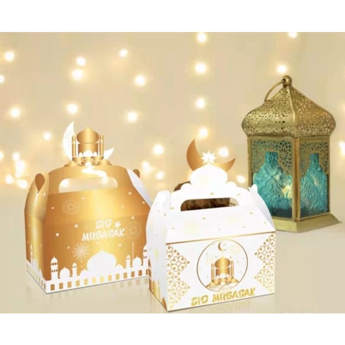 

Dus Kue Lebaran Packaging 12Pc Hampers Cake Parcel Box Idul Fitri A