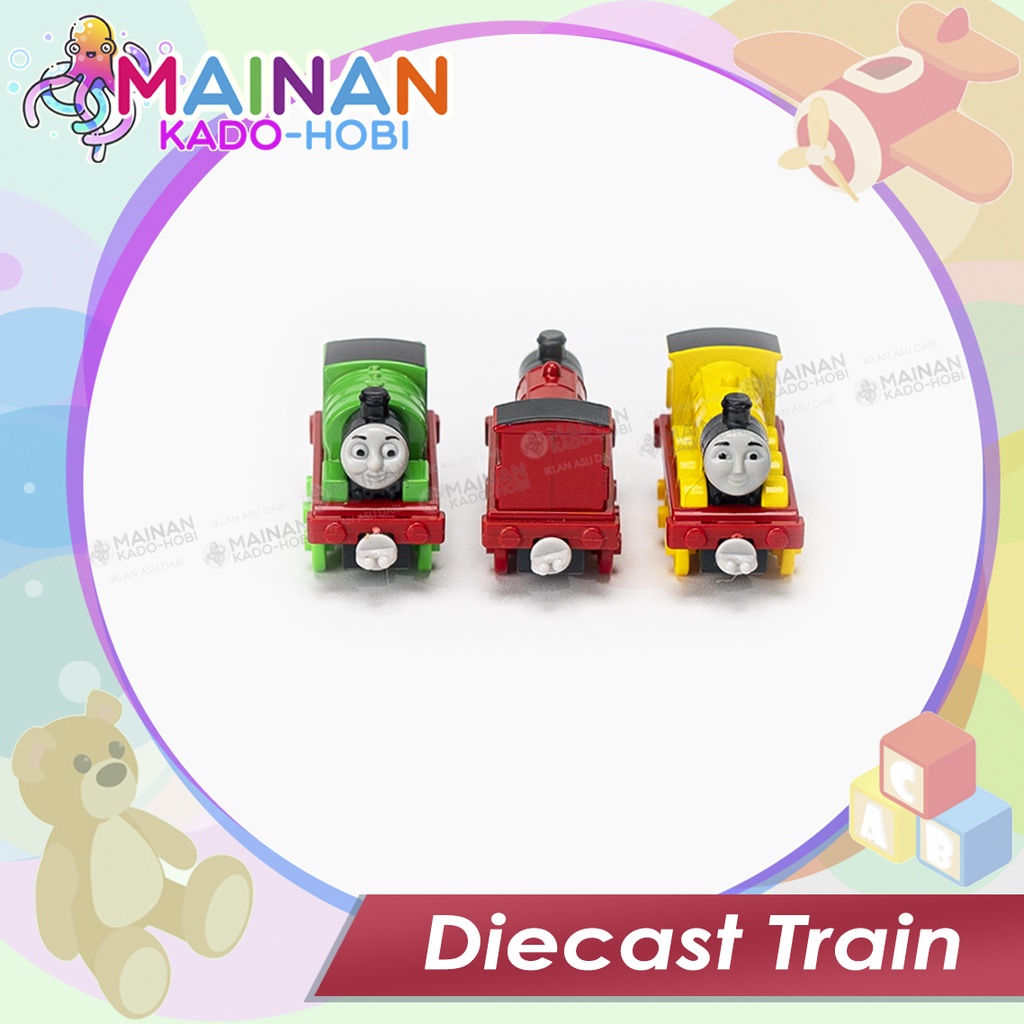 HADIAH ULANG TAHUN MAINAN ANAK DIECAST TRAIN MINIATUR KERETA API