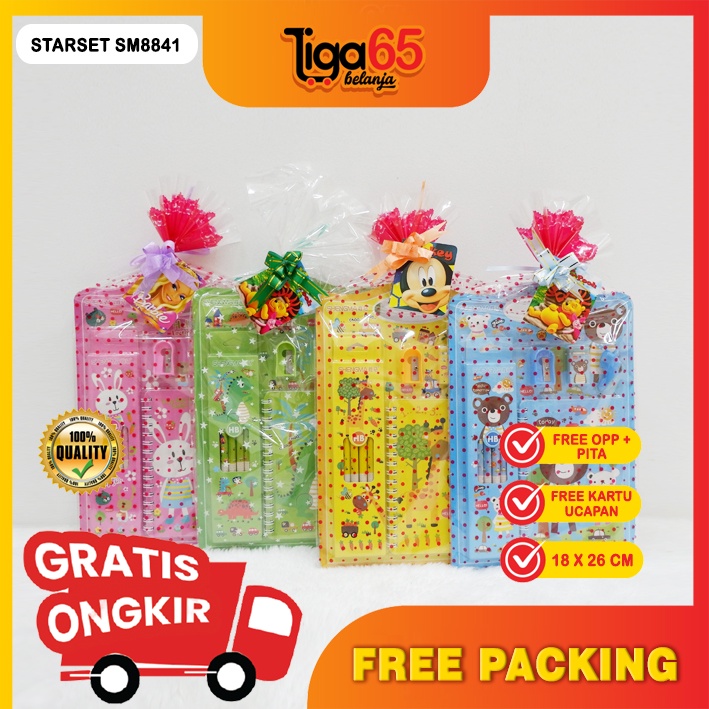 

Stationery Set Sm8841 / Buku Alat Tulis Anak / Hampers Karakter Lucu / Goodie Bag Ulang Tahun