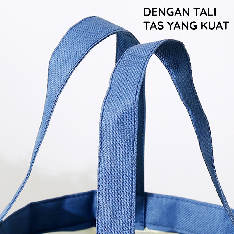 Lunch Bag / Tas Bekal Tahan Panas/ Lapisan Thermal / Tas Bekal Anak dan Dewasa / Lunch Cooler Bag Box