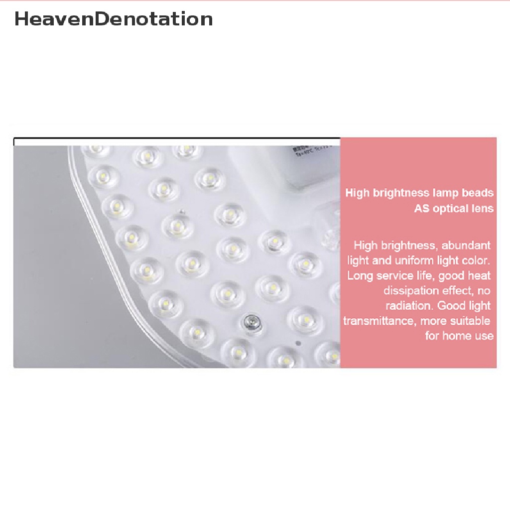 [HeavenDenotation] 12w 18W 24W 36W LED Ring PANEL Circle Light Square Ceiling Board Papan Lampu HDV