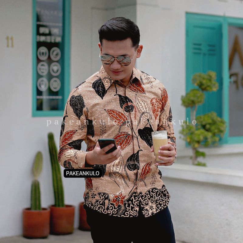 Batik Premium Pria Slimfit || Motif Cahyadi