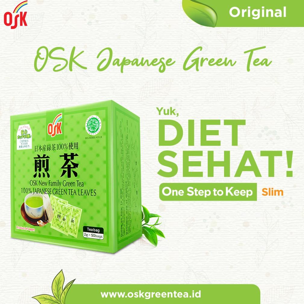 

Cyi97 OSK Japanese Green Tea (50 Sachet) Asli / ori(sinal)