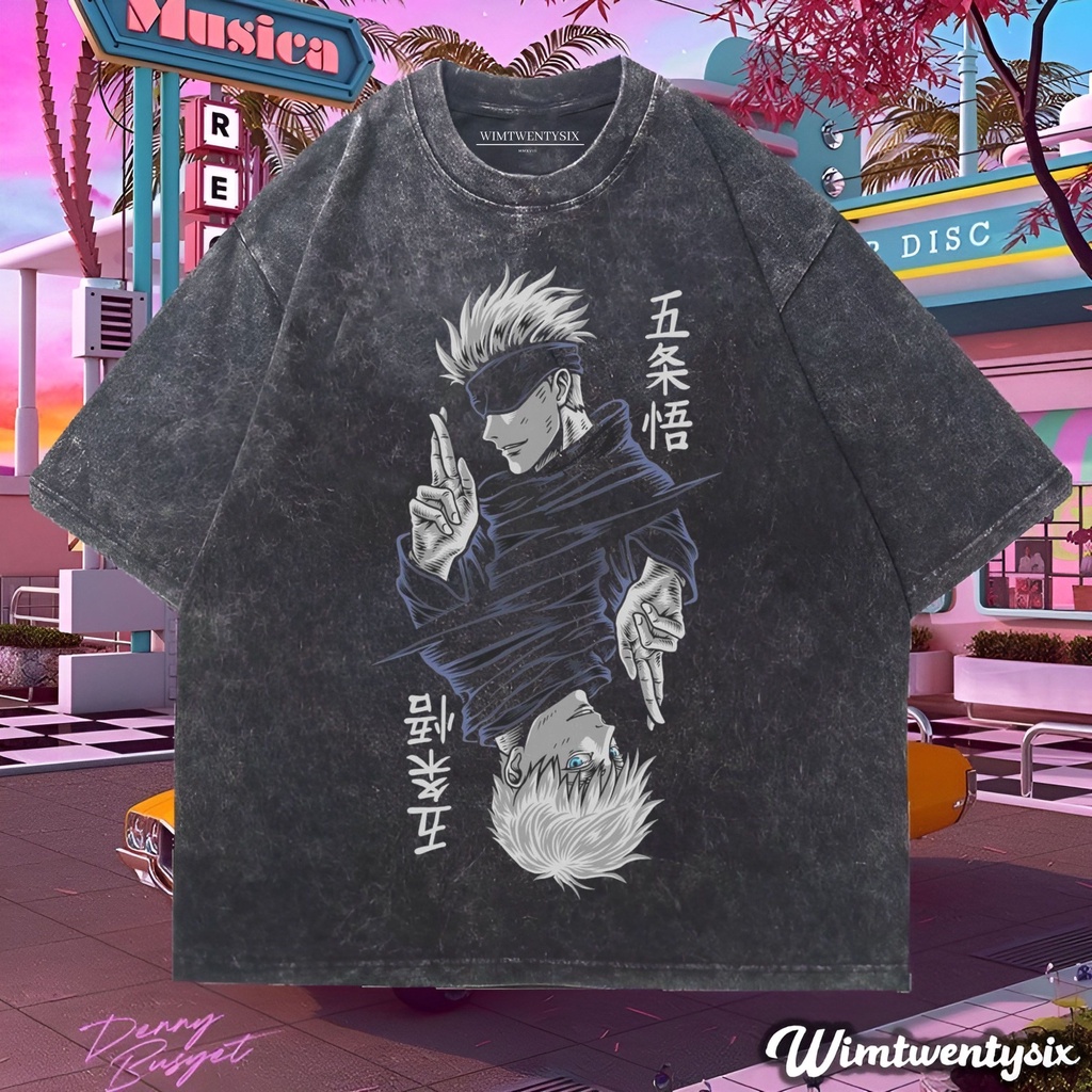 Wimtwentysix “jujutsu kaisen gojo satoru vintage tee