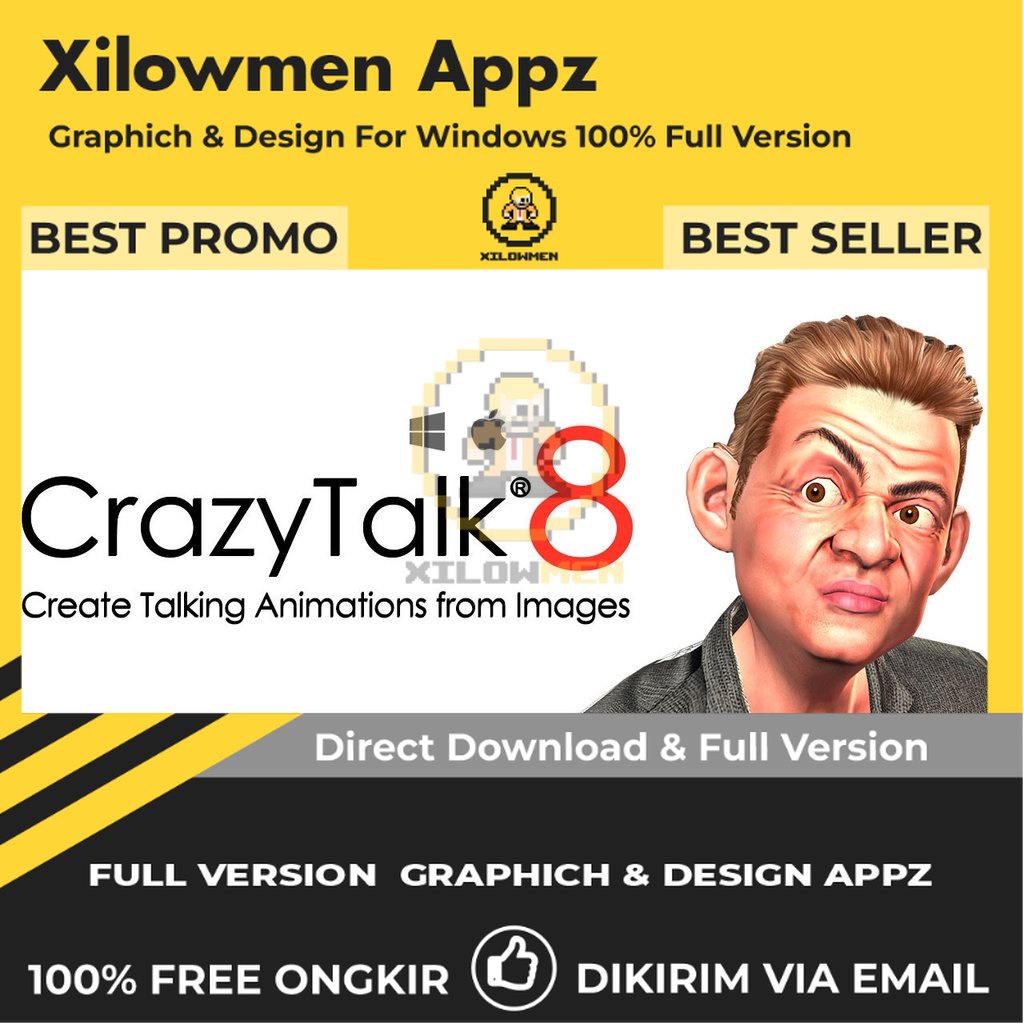 [Full Version] Reallusion CrazyTalk Pipeline Pro Design Graphics Lifetime Win OS