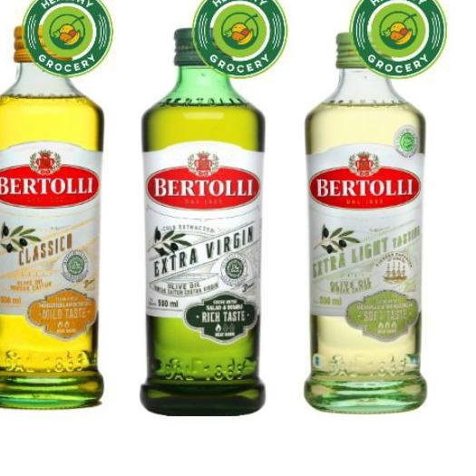 

➥ Bertolli 500 ml Extra Virgin / Extra Light / Classico / Olive Oil / EVOO / ELOO / Minyak Zaitun ♢