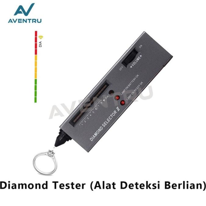 Alat Tes Test Deteksi Berlian Asli Diamond Selector II Tester