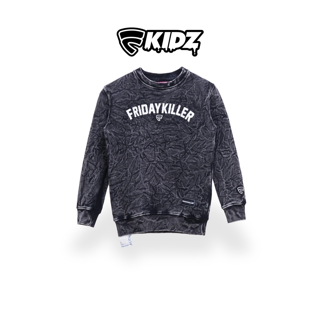 SWEATER CARDIGAN ANAK ANAK FRIDAY KILLER | LEGEND KIDS CREWNECK ACID