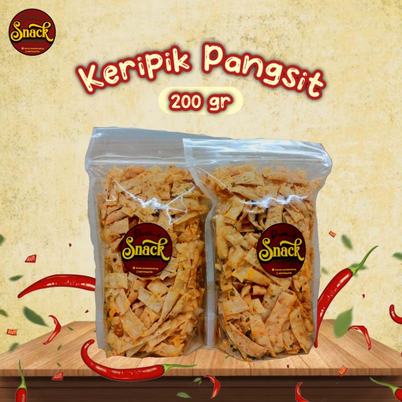 

Keripik Pangsit 200 gr 100 PCS Grosir