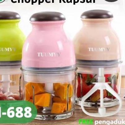 ✮ (TUUMYY) Blender Portable mini Kapsul cutter Quatre TM-688/70 ✮