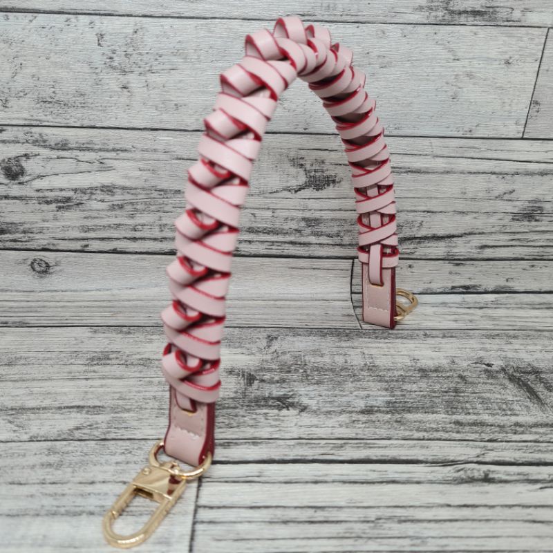 Brielle Short Braided bag strap for bucket bag / tali tas pendek