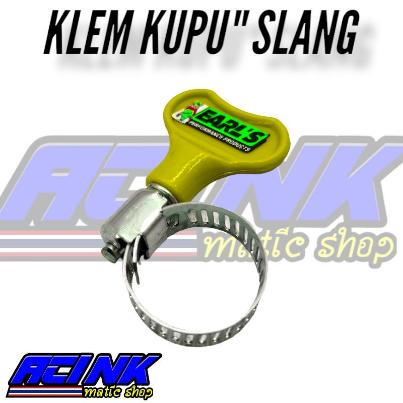 Klem slang kupu kupu klem slang oil cooler hawa klem fpr klem slang elpiji