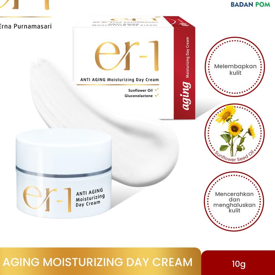 ✰ er-1 Anti Aging Moisturizing Day Cream – Krim Pagi Pelembab Anti Aging - by dr. Erna Purnamasari ☛
