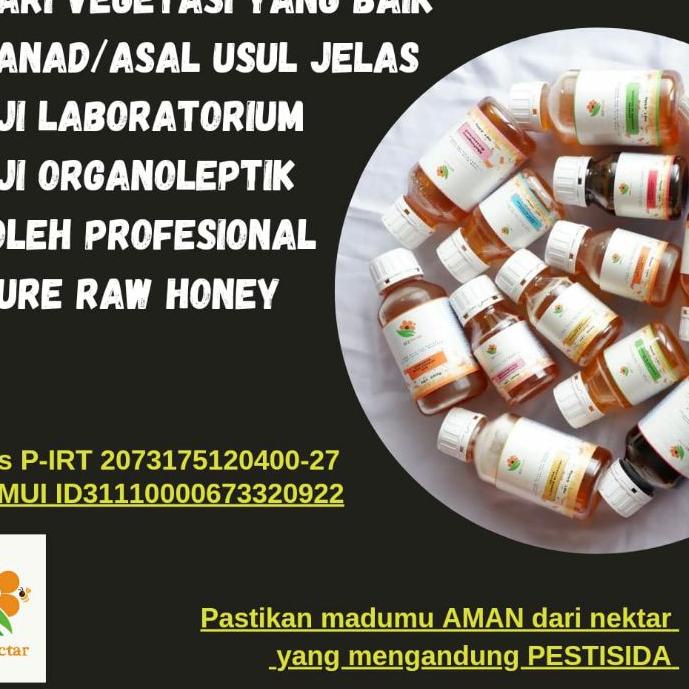 

► Raw Honey Asli Murni Bee Nectar gr ☊