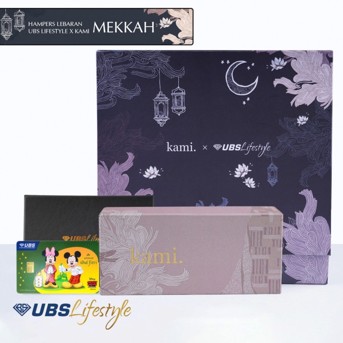 

UBS Lifestyle X Kami Hampers Lebaran “Mekkah” A - Burgundy