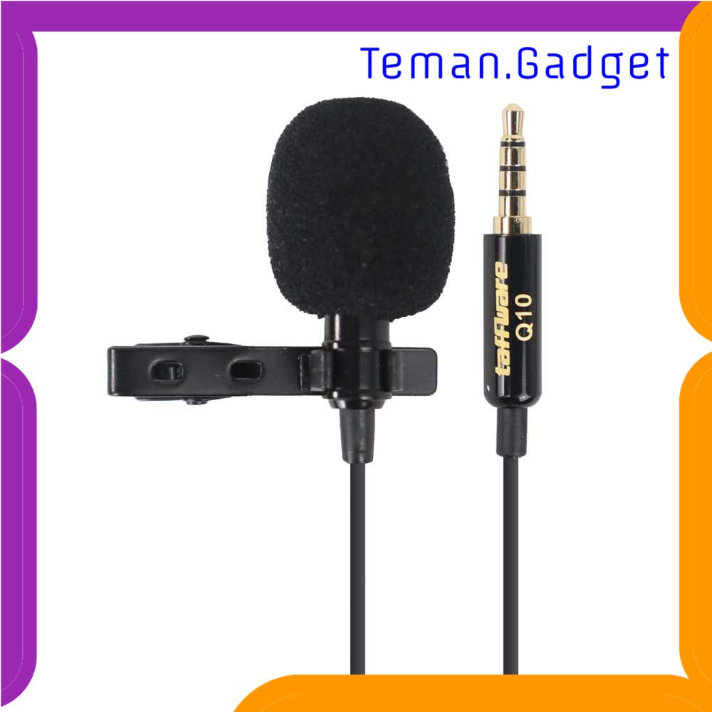 TG - KMR Taffware Professional Lavalier Microphone Clip Portable 3.5mm - Q10