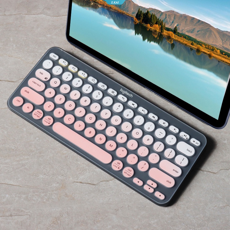 Logitech K380 keyboard Multi-device keyboard Portable ultra-Tipis Lembut Silikon film Pelindung [ZK]