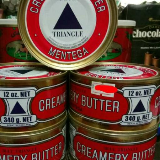 

♢ Blue Triangle Creamery Butter 340gr | Segitiga Butter 340gr ♬