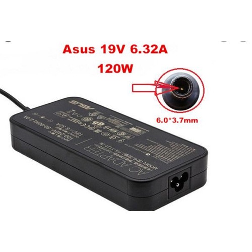 ASUS 19V 6.32A 120W 6.0*3.7mm AC Laptop Adapter Power Charger For ASUS