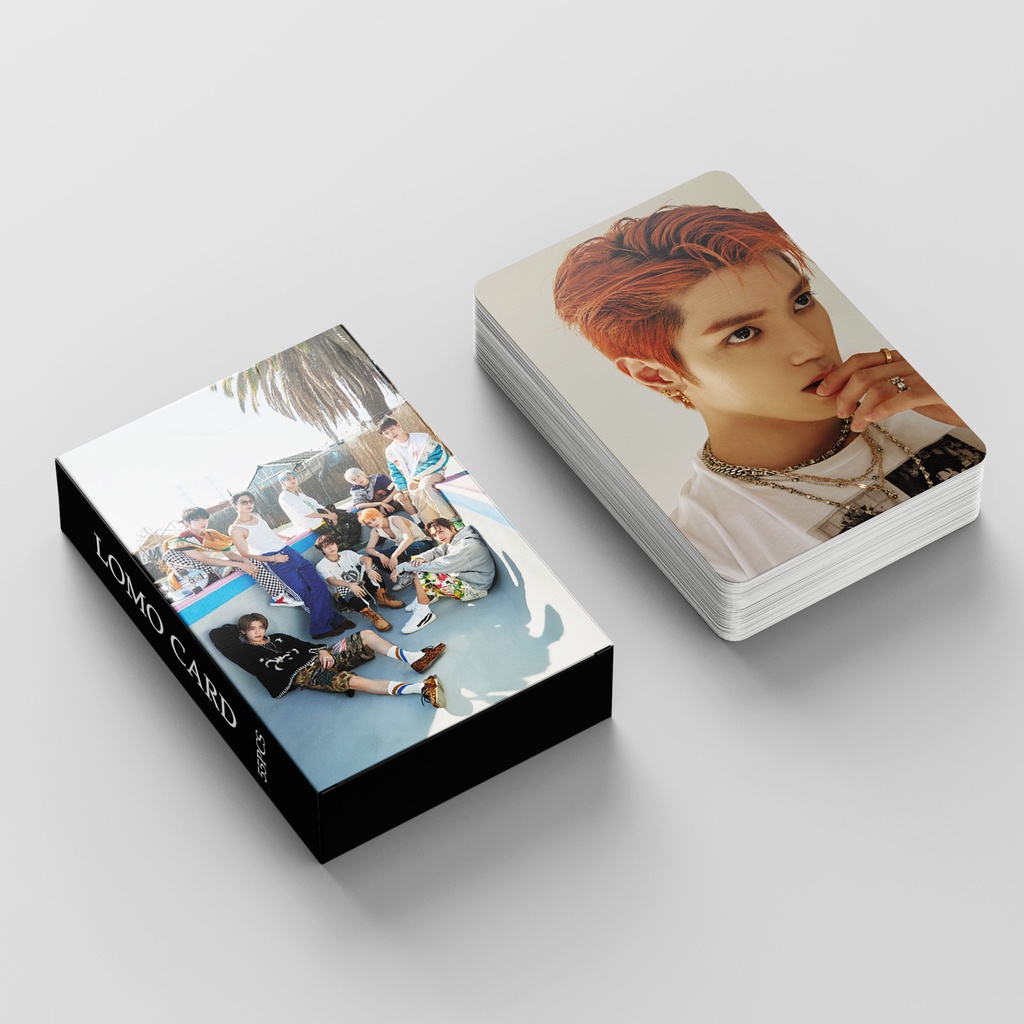 55pcs / box NCT 127 New Album AY-YO Photocards MARK YUTA WINWIN Taeil Doyoung Taeyong Jaehyun Lomo Cards Kpop Postcards