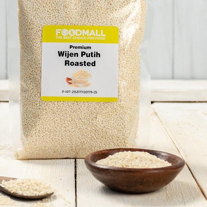 

℮ Wijen Putih PANGGANG 250 GRAM / ROASTED ⅍