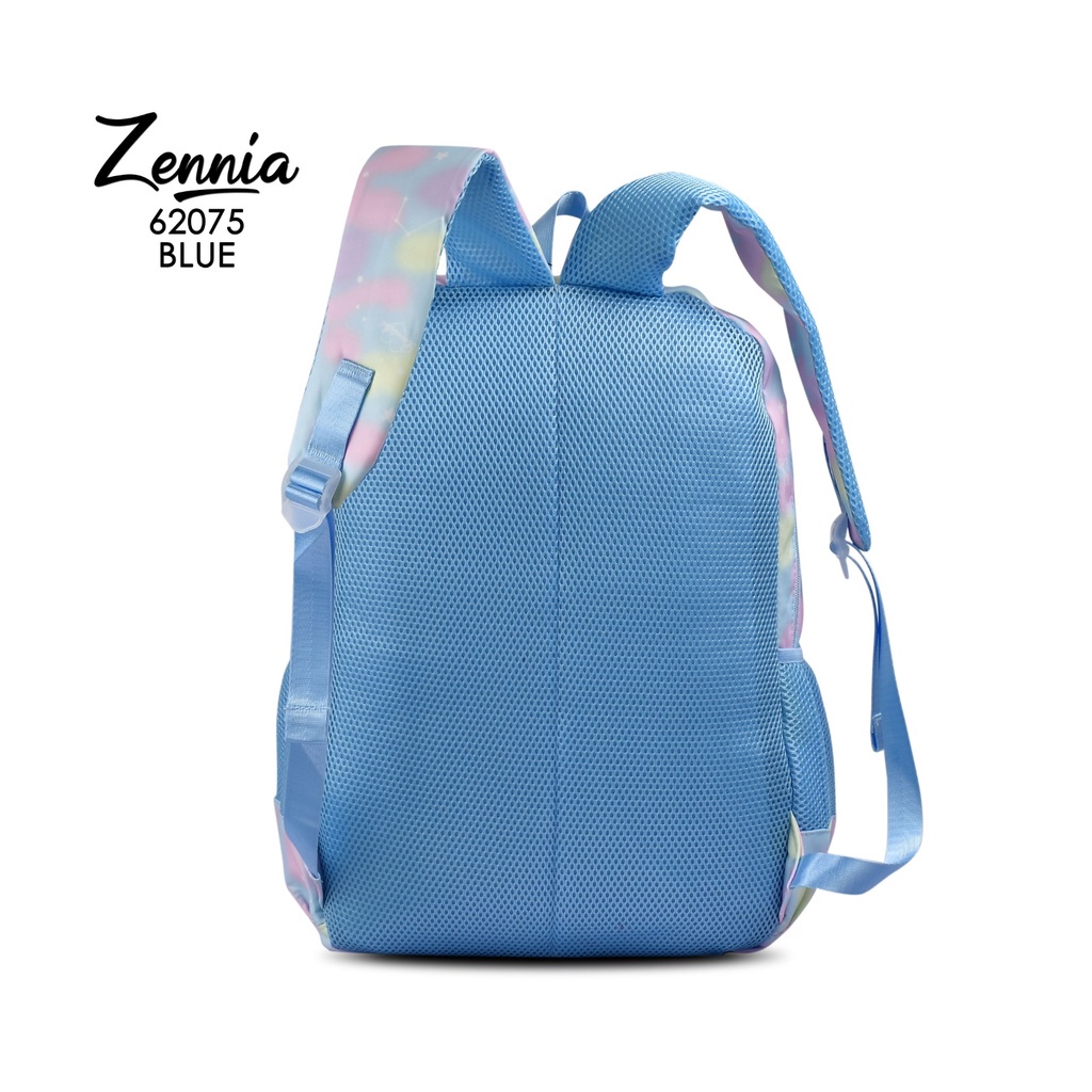 Tas Zennia 62075 Tas Anak Sekolah Perempuan Ransel Laptop Fashion