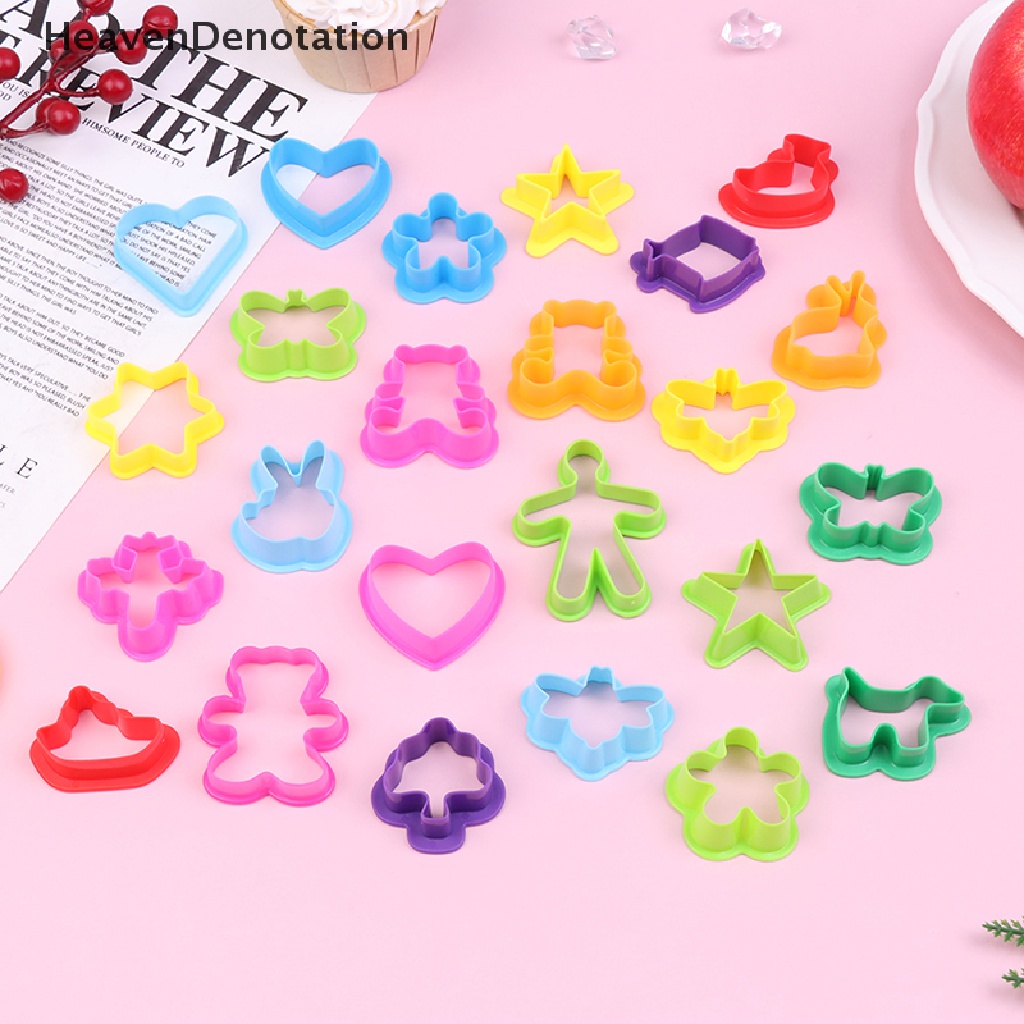 [HeavenDenotation] 12Pcs / Pack Cartoon Cute Sushi Cookie Cutter Fondant Tool Cake Mold Decoration HDV