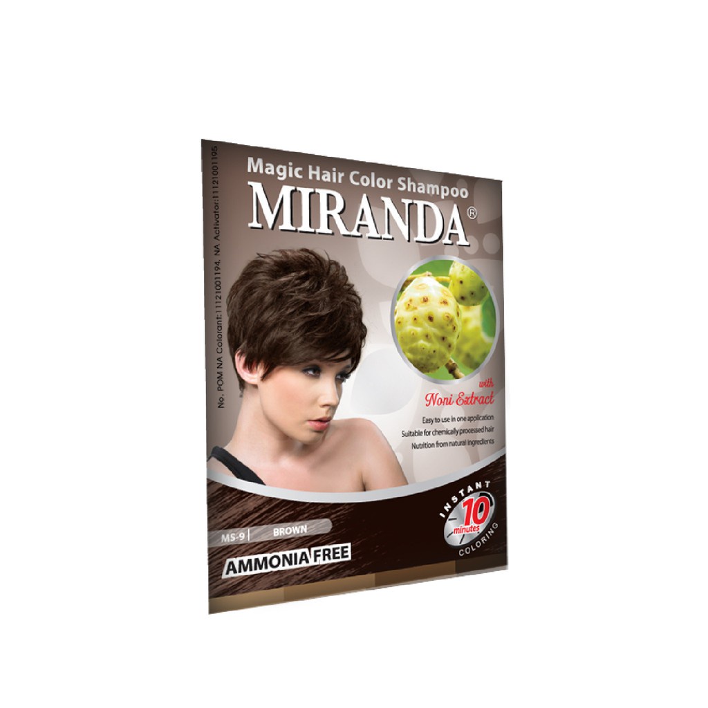 MIRANDA MAGIC HAIR COLOUR SHAMPOO MS-9