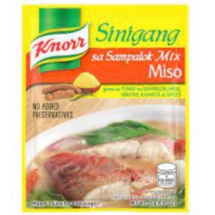 

Knorr Sinigang Sa Sampalok Mix Miso 23g