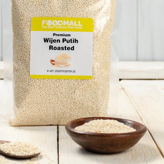 

➹ Wijen Putih PANGGANG 250 gram / White Sesame Roasted ♗