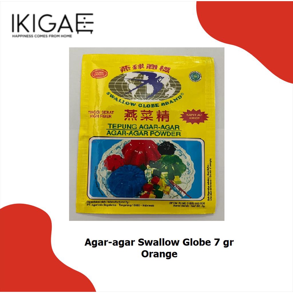 Agar agar Swallow Globe Brand 7 gr