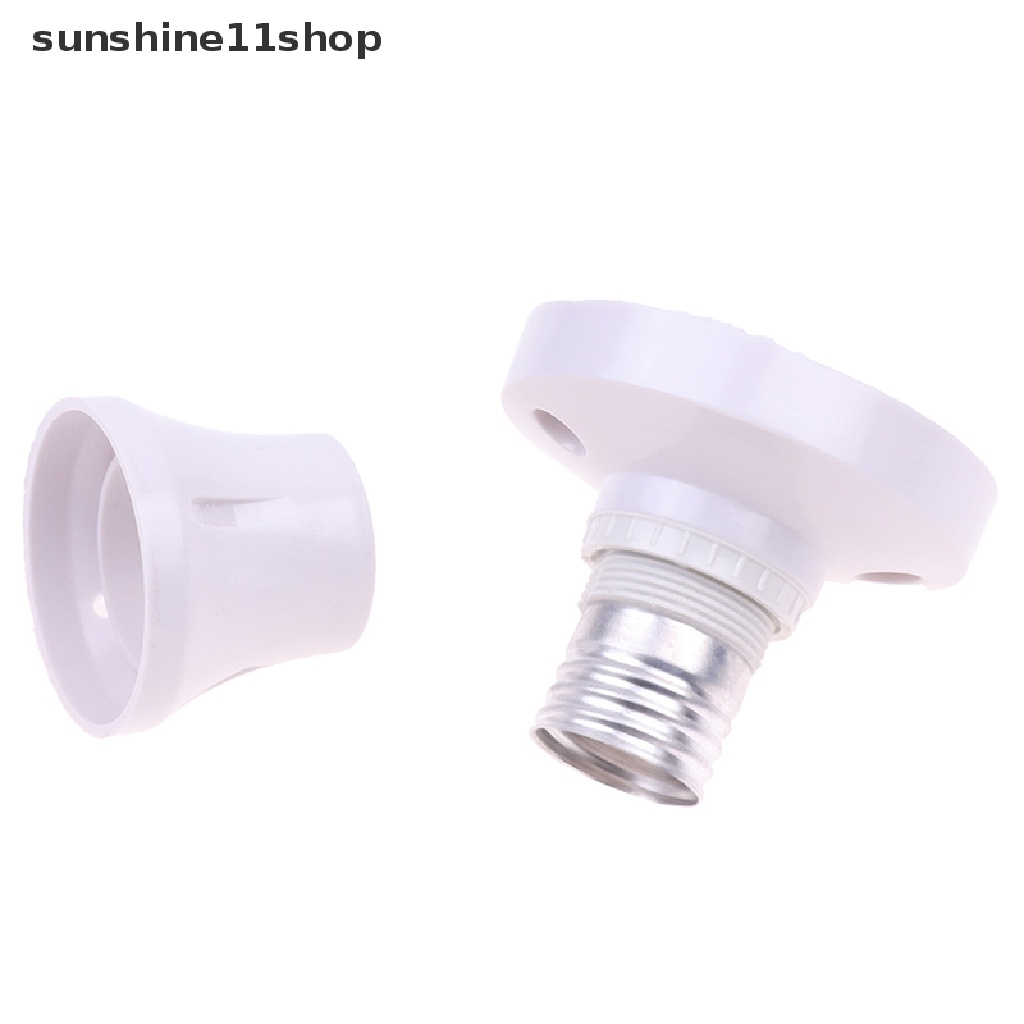 Sho E27 Sekrup Kepala Lampu Plafon Led Lamp Holder Desktop Led Lighg Base Socket N