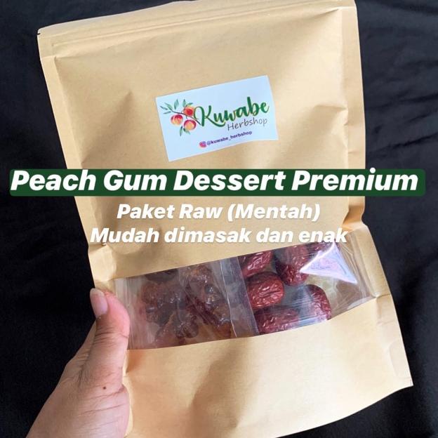 

Terbaru PEACH GUM DESSERT [Family Pack] / Paket Raw (mentah)/TaoJiao Set (6-7 cups 400ml)